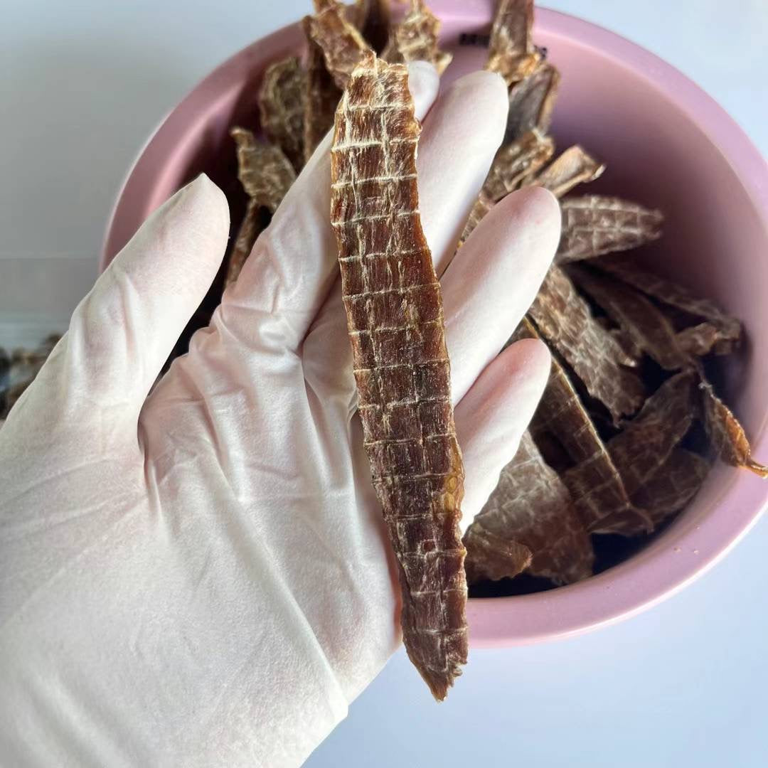 Air-dried duck breast strips