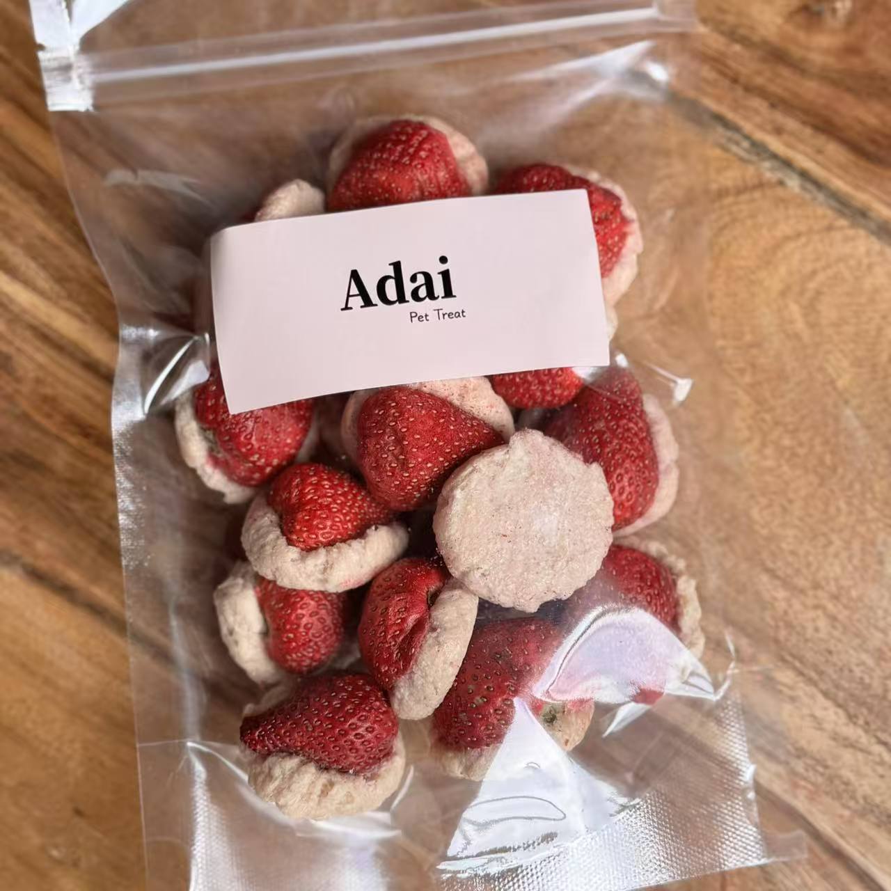 Freeze-Dried Strawberry Chicken Tart