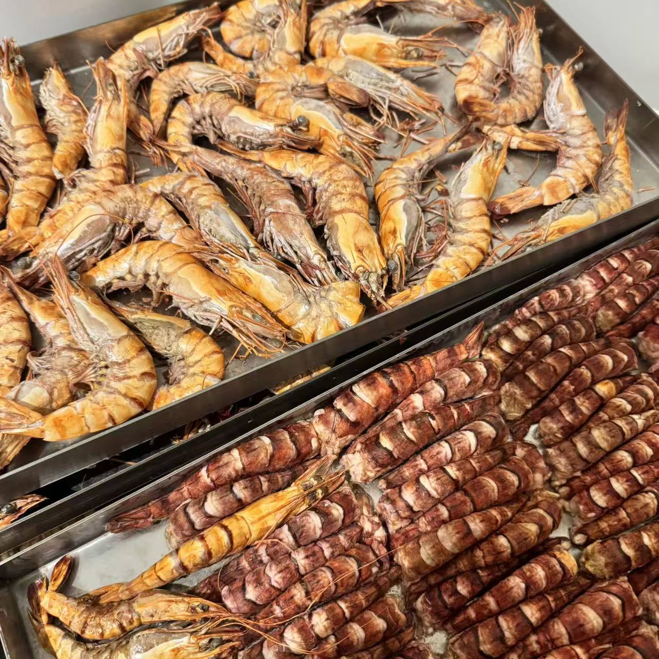 Freeze-Dried Black Tiger Prawns