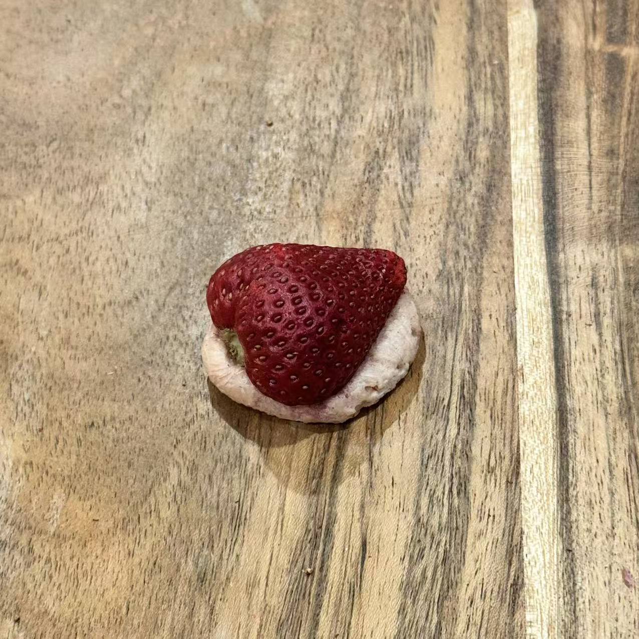 Freeze-Dried Strawberry Chicken Tart