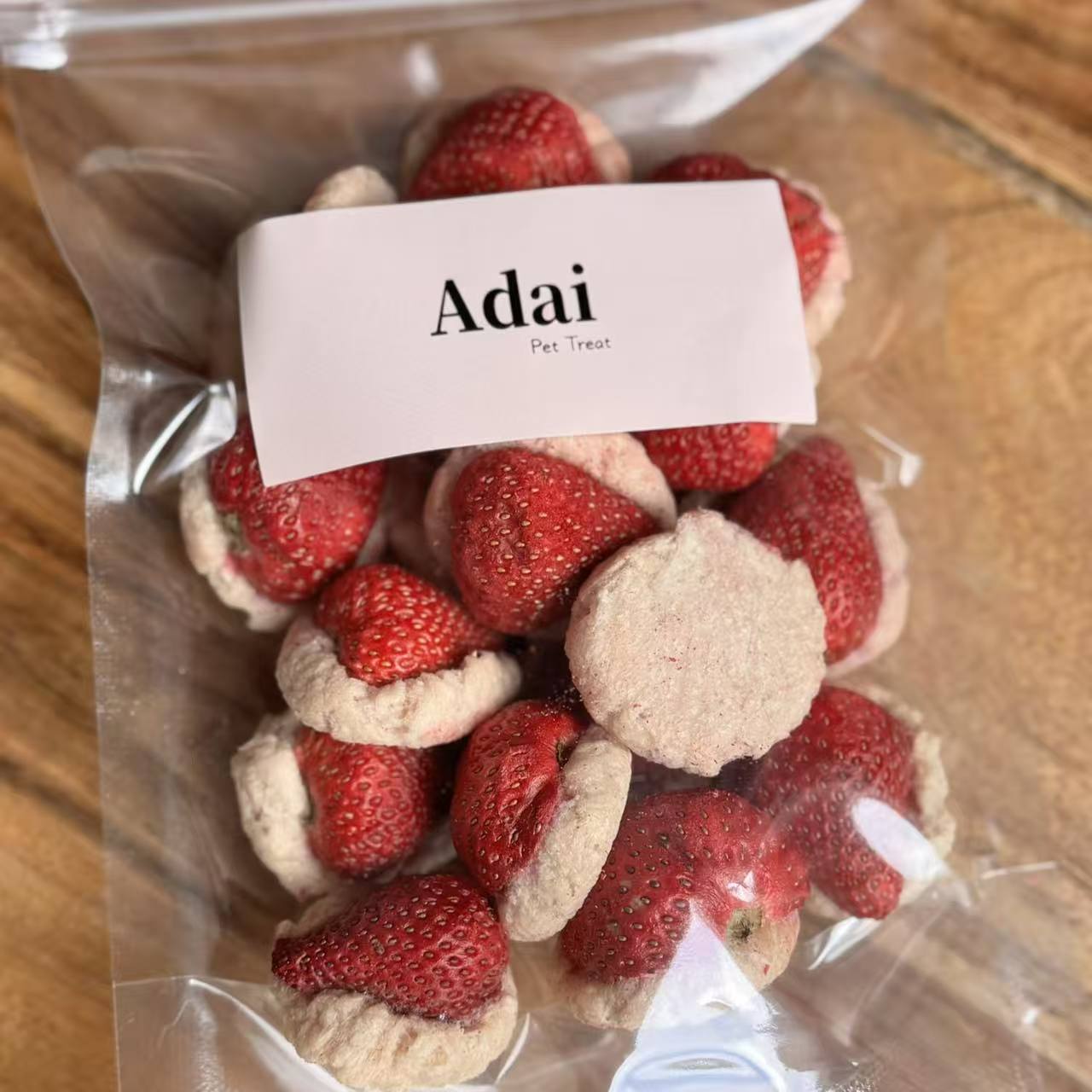 Freeze-Dried Strawberry Chicken Tart