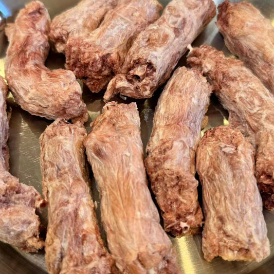 Freeze-dried chicken neck
