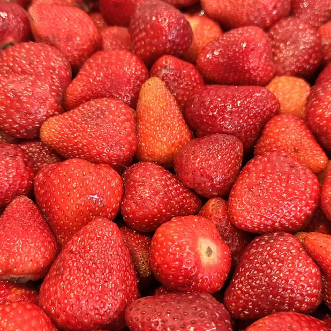 Freeze-Dried Strawberry Chicken Tart